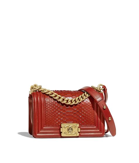 chanel boy mini red|black small boy chanel.